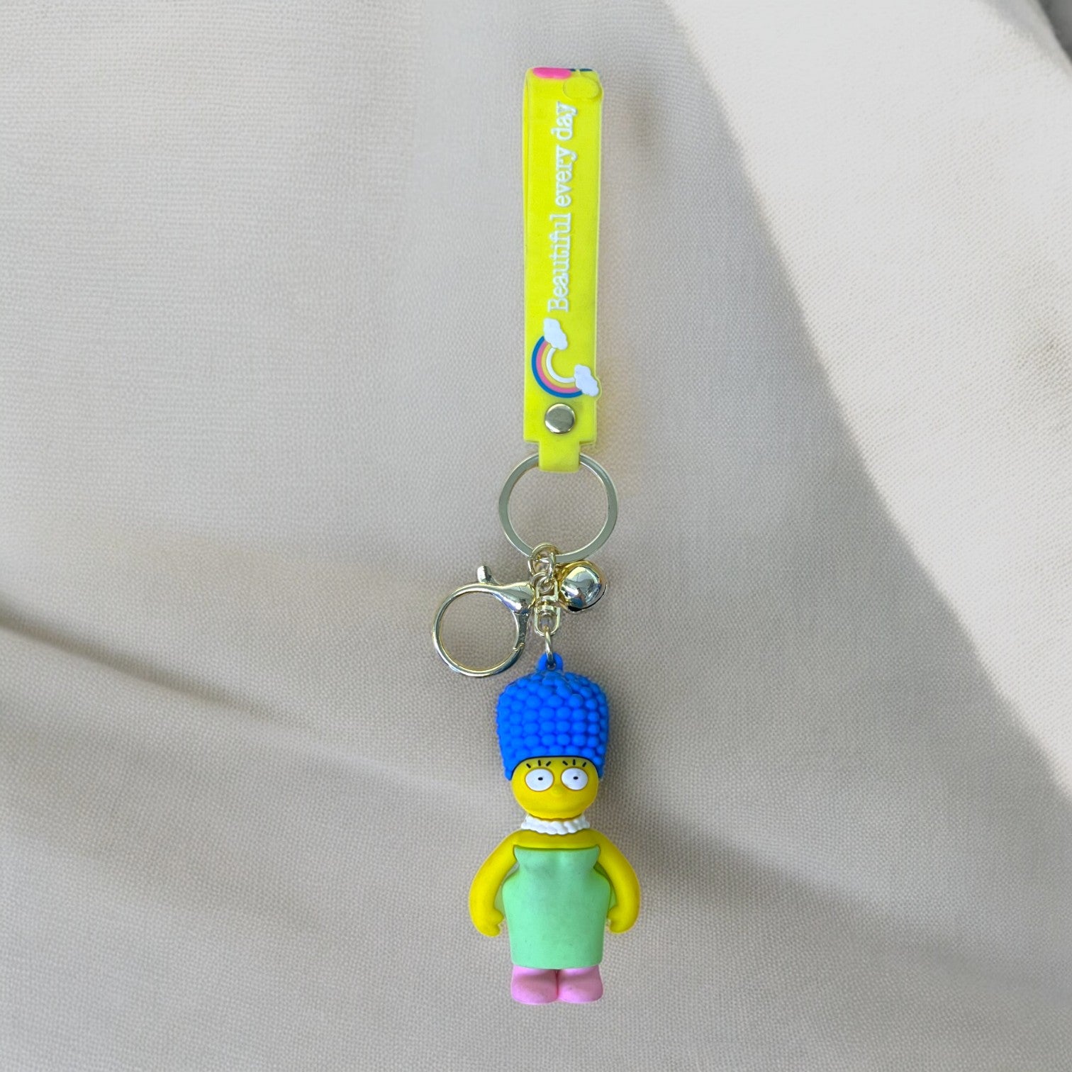 LLAVERO GOMA LOS SIMPSONS LLAVERO GOMA LOS SIMPSONS